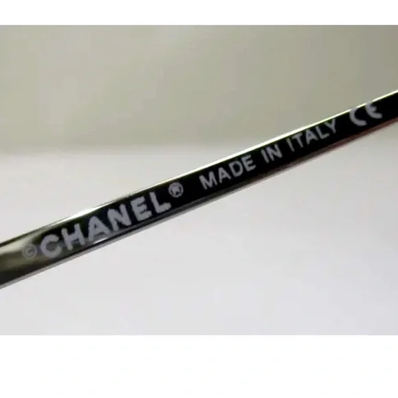 ?Auth Chanel PURPLE/PINK 4017-D Swarovski Crystal Double C  display picture 2
